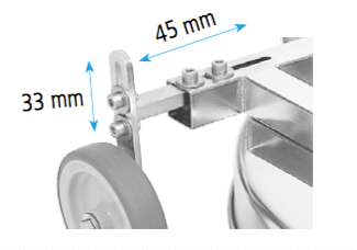Limpiador de tejados y cubiertas DR 520 mm