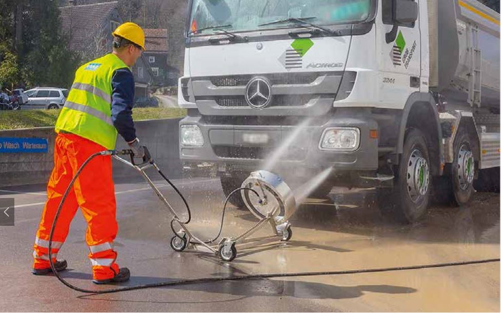 Limpiador de bajos y laterales de vehiculos. HURRICANE PRO 520 mm