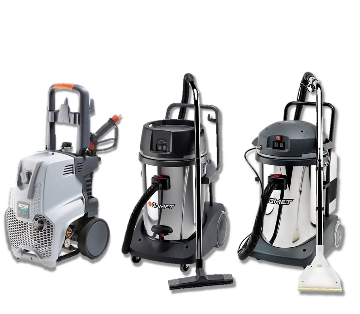 Kit inicial de máquinas para lavado integral de vehículos