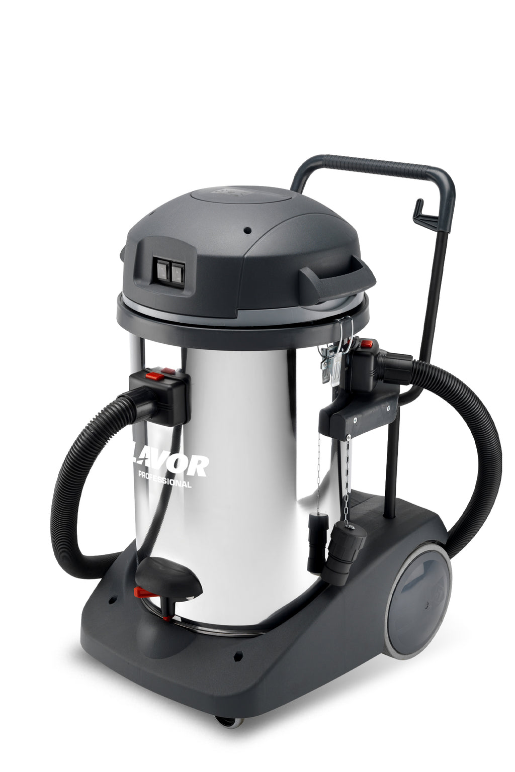 Aspirador Lavor Taurus IR 2 Way (3 motores) con salida de 2 mangueras de 5 metros