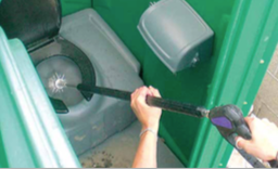 Cabezal giratorio para limpieza de conductos y contenedores. TYR 2s 150mm