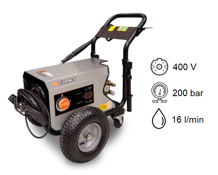 Hidrolimpiadora Comet K Elite TS 8.16 16/200 T