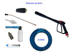 Hidrolimpiadora AFN 21/200 + Equipamiento completo de accesorios