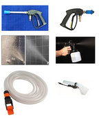 Limpiatapicerías a batería Santoemma SW30-BATTERY con accesorios