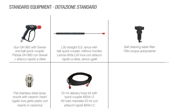 Hidrolimpiadora Comet K Xtreme 15/500
