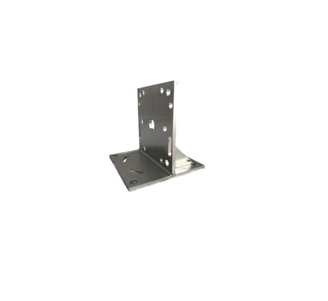 Soporte de pared inox para brazo giratorio