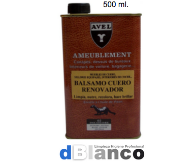 Bálsamo renovador liquido cuero coche.