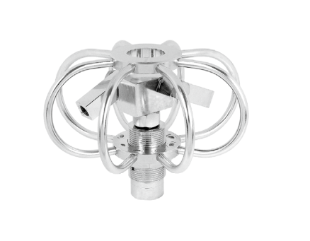 Cabezal giratorio para limpieza de conductos y contenedores. TYR 2s 150mm