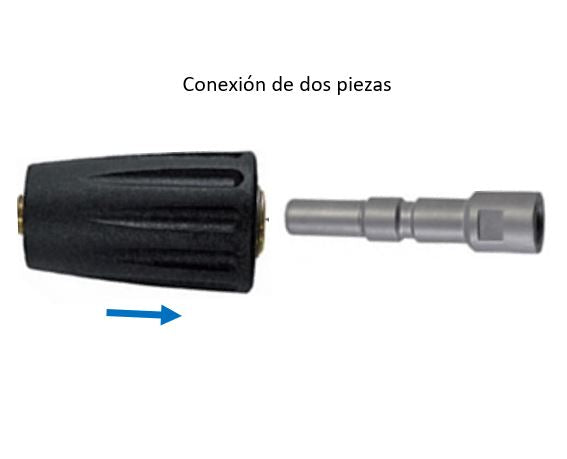 Enchufe rápido macho G 1/4 H para accesorios de hidrolimpiadoras