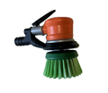 Máquina rotativa con cepillo para cuero