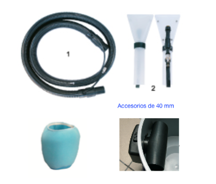 Lavatapicería dBlanco HOT E121 Inox 37 lt