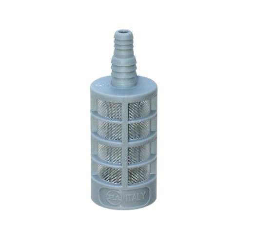 Filtro con malla inox para detergentes con válvula antirretorno