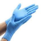 Guante de nitrilo AZUL sin polvo extra EXTRA fuerte.en caja 50 u
