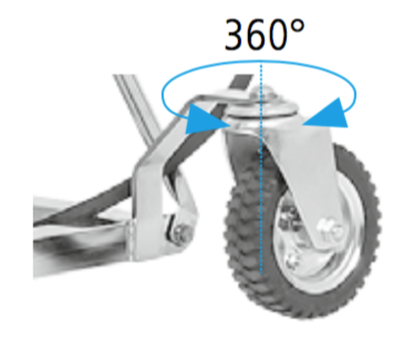 Limpiador de bajos y laterales de vehiculos. HURRICANE PRO 520 mm