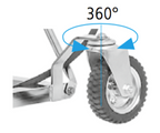 Limpiador de bajos y laterales de vehiculos. HURRICANE PRO 520 mm