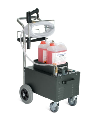 Idrofoamrinse 200. Máquina con proyección de espuma y aclarado continuo