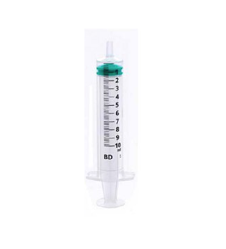 Jeringa 3 piezas 10 ml