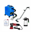 Kit limpieza tapicerías móvil cepillo eléctrico