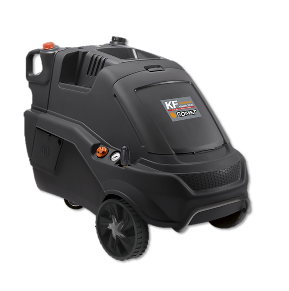 Hidrolimpiadora Comet KF Classic 9.16 T 16/210 trifásica agua caliente