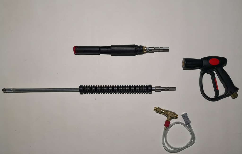 kit generador de espuma activa y aclarado para montar en hidrolimpiadora