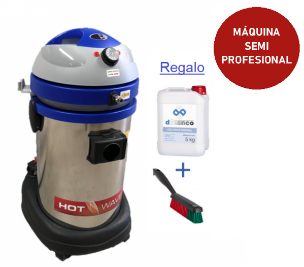 Lavatapicería dBlanco HOT E121 Inox 37 lt