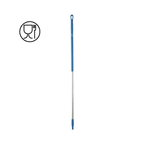 Mango de aluminio 1510 mm azul/rosca