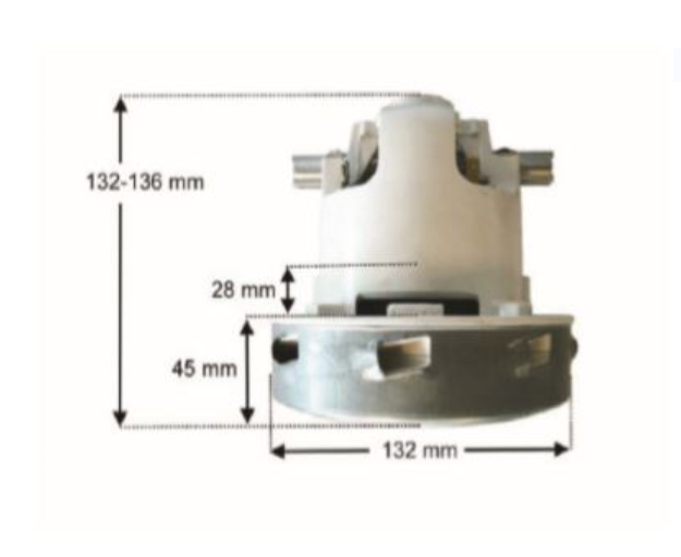 Motor aspirador by-pass de 1 etapa
