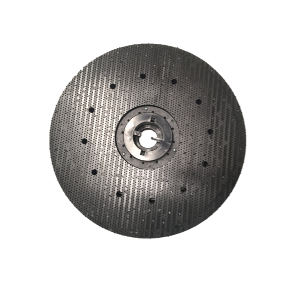 Plato de arrastre para disco de fibra de fregadora de 19"