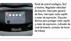 Fregadora Comet CPS 65BT batería
