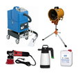 Kit tapicerías agua caliente,secador y cepillo eléctrico