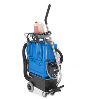 Foamtec30. Máquina con proyección de espuma, aclarado y aspiracion para limpieza de sanitarios y suelos
