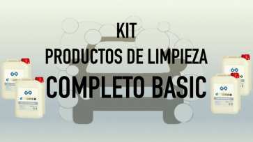 Kit de productos de limpieza lavadero COMPLETO BASIC