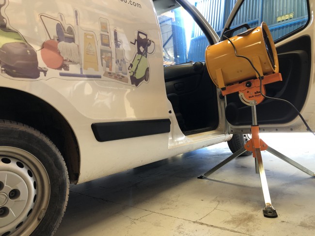 Distribuidor Secador de agua para en coches y camiones
