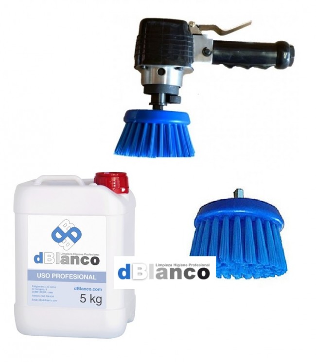 Qiilu Cepillo de lavado de coche, kit de limpieza de coche, cepillo de  limpieza de microfibra giratoria 360 de alta presión, boquilla de  pulverización