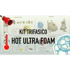 kit trifásico HOT ULTRA FOAM 