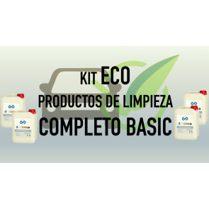 Kit ECO de productos de limpieza lavadero COMPLETO BASIC