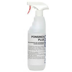 PONSINOX PLUS. Abrillantador para superficies de acero inoxidable y aluminio